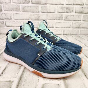 Kuru Atom Cloud Women's Sz 9.5 Wide Blue Comfort Athletic Running Sneakers Shoes